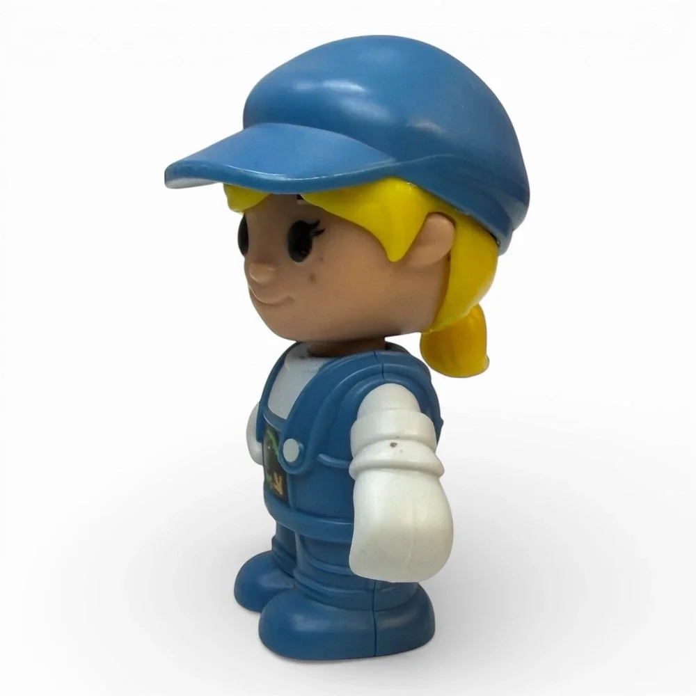 Safari Park Ranger Dinosaur Blue Bib Overalls Action Figure Replacement Toy Girl